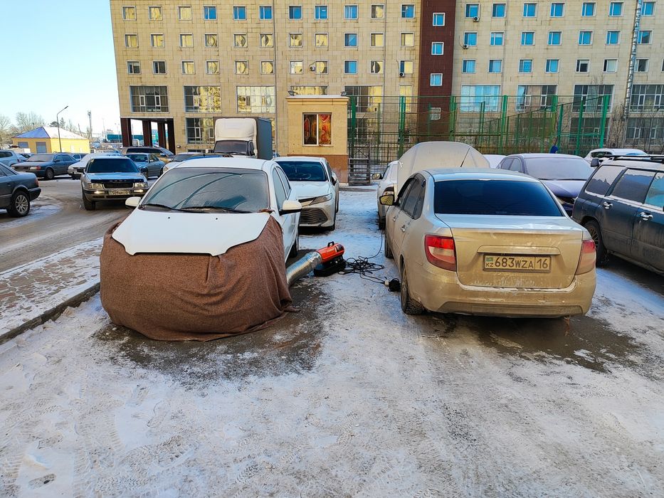 Отогрев авто быстро и качественно