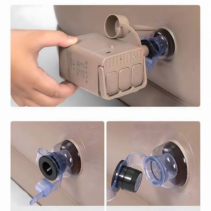 Двоен надуваем матрак с разтегателен диван за спане