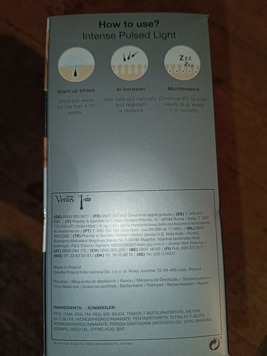 Epilator Braun IPL PRO3 PL3132 (NOU, Sigilat)