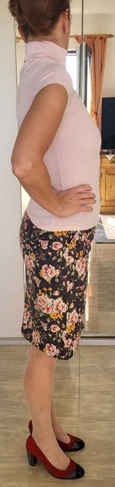 Fusta midi, dreapta, inflorata 38-40, Peek&Cloppenburg
