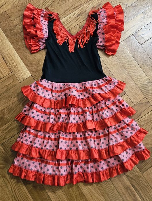 Rochiță fete dansatoare spaniolă-flamenco