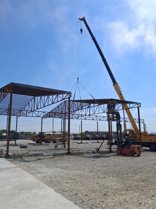 Ангары гаражи под ключ.