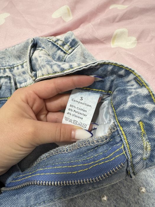 Дънки с перли С р-р