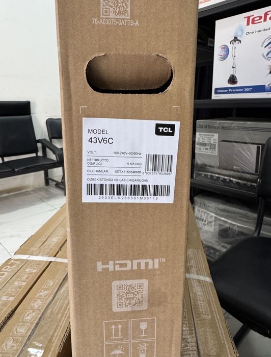 TCL SMART TV 43–75" 4K UHD Google TV — Бесплатная доставка по городу