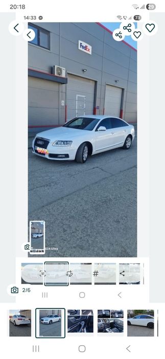 Audi A6 euro 5 2011
