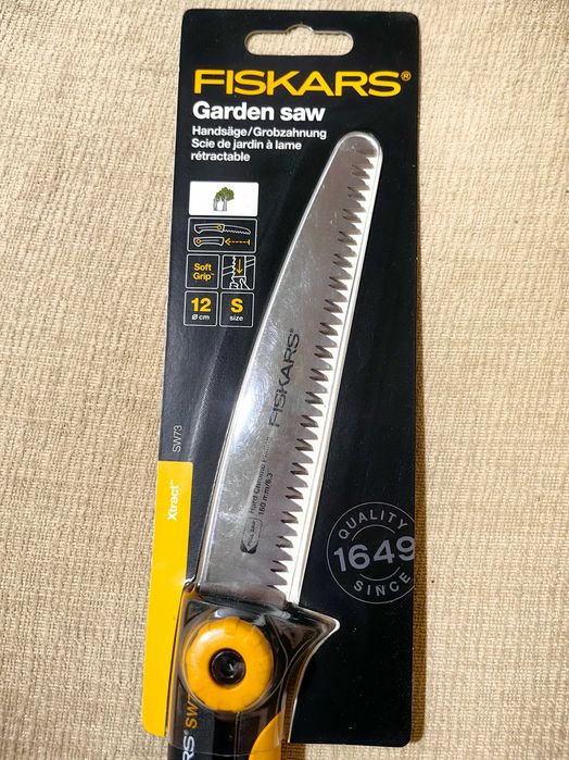 Трион Градински за Дърво FISKARS Xtract SW73 160мм НОВ! НЕРАЗПЕЧАТАН!