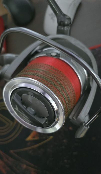 2 mulinete crap Penn Rival Long Cast  7000 și Okuma 8k Surf