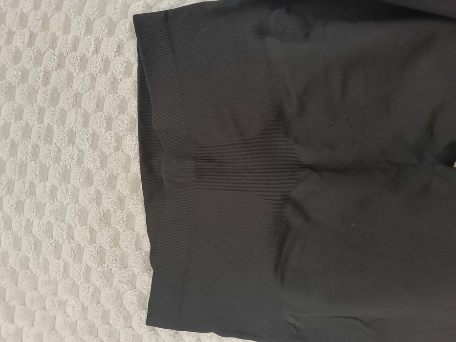 Женские черные лосины для беременных