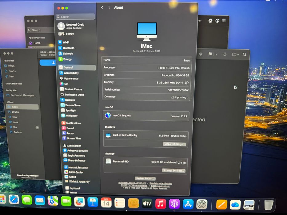 Vind IMac  21, 5 “