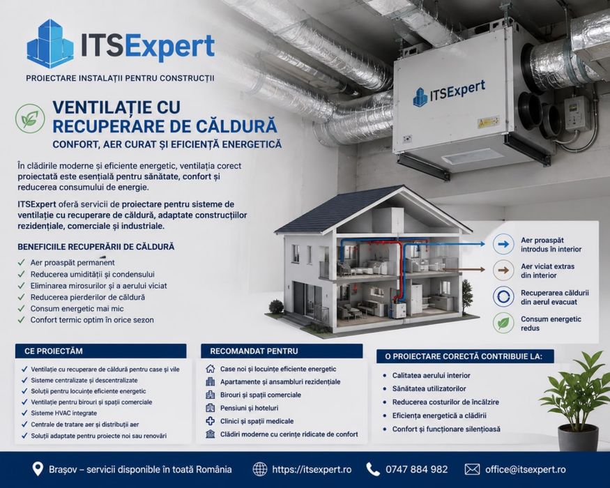 Proiectare Instalații | DTAC | PT | DDE | Avize ISU și SGA | ITSExpert Brașov