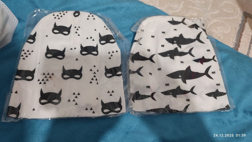 Детская шапка для весны