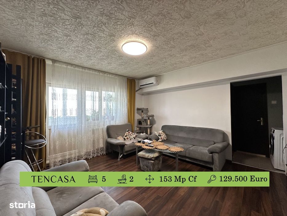 De vanzare, ap 5 cam, cf 1 sporit, zona Micalaca 300