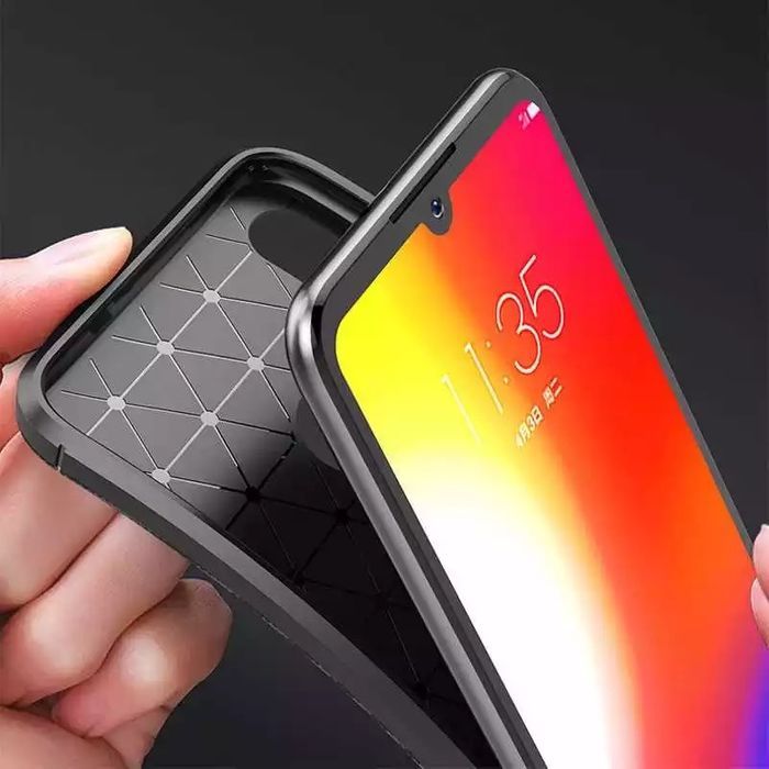 Husa Antisoc model Carbon pt. Motorola Moto E6 Plus , Edge , G 5G Plus