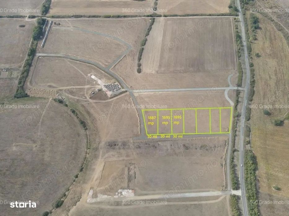 Teren Industrial de Vânzare PUZ Finalizat, Locație Strategică!