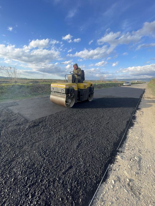 Каток дорожный, услуги катка.