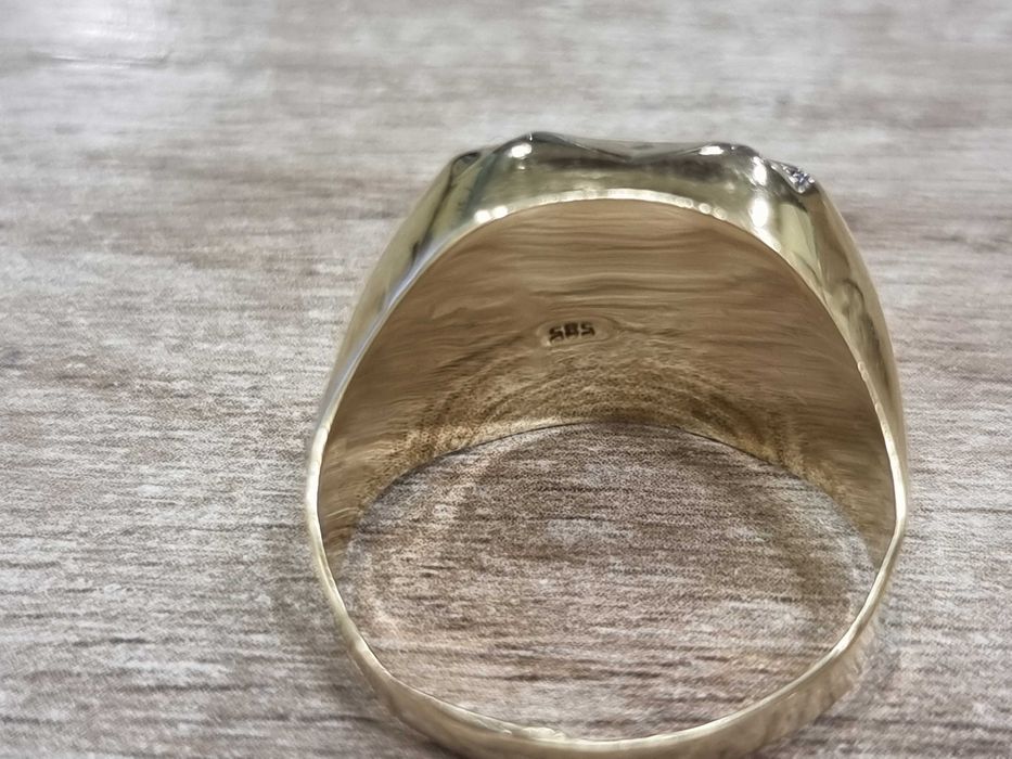 Мъжки златен пръстен /Емблема на BMW