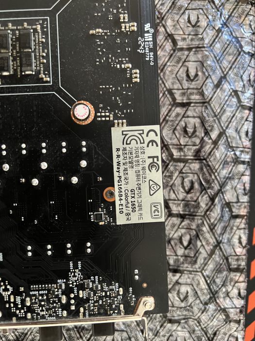Видеокарта GTX 1650 4gb