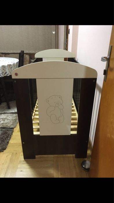 Детско легло с два вида приставки