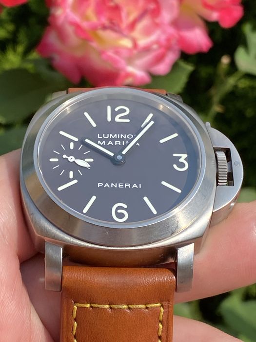 Panerai Luminor Marina  /cadran tabacco/ diver 300m Titan