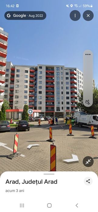 Schimb parcare descoperita cu parcare acoperita