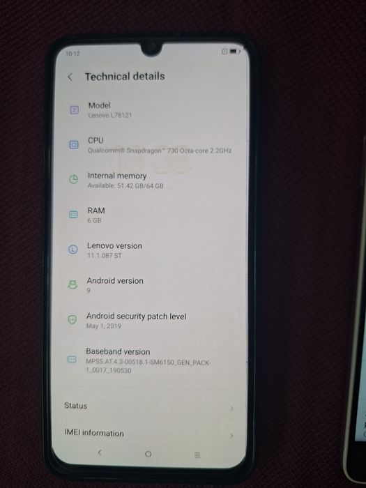 Vând 2 telefoane Lenovo Z6 si K6 Note preț fixx
