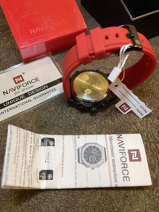 Naviforce RedBlack Оригинал