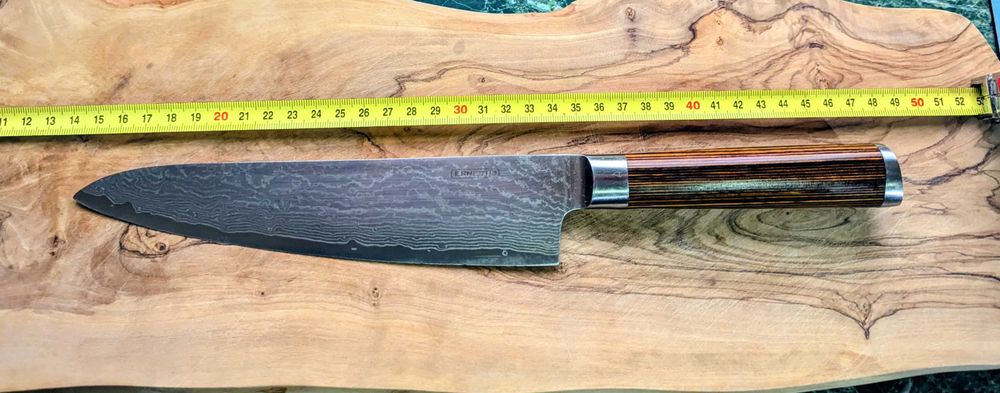 Cutit de bucatarie veritabil Damasc Ernesto