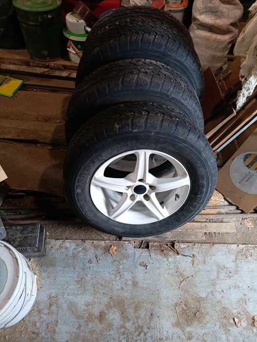 Шины с дисками на 16. Резина .