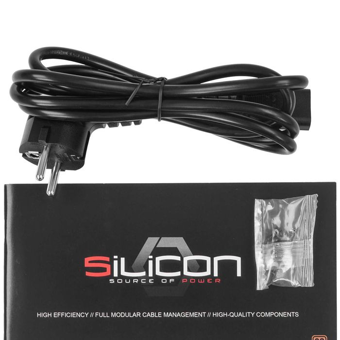 CHIEFTEC Silicon 650Wt 80Plus Bronze/ модульный, 24pin\PCI-E 6+2PIN(x2