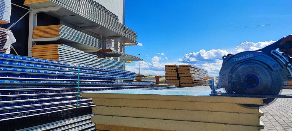 Panouri sandwich termoizolante / tabla cutata / accesorii