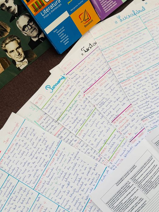 Vând cărți pentru BAC la română!