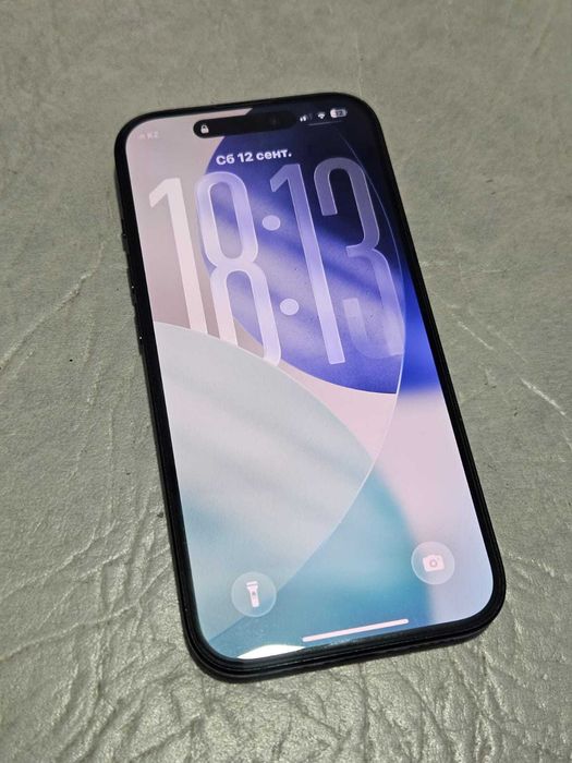 iPhone 15, 128GB, чёрный, батарея 81%