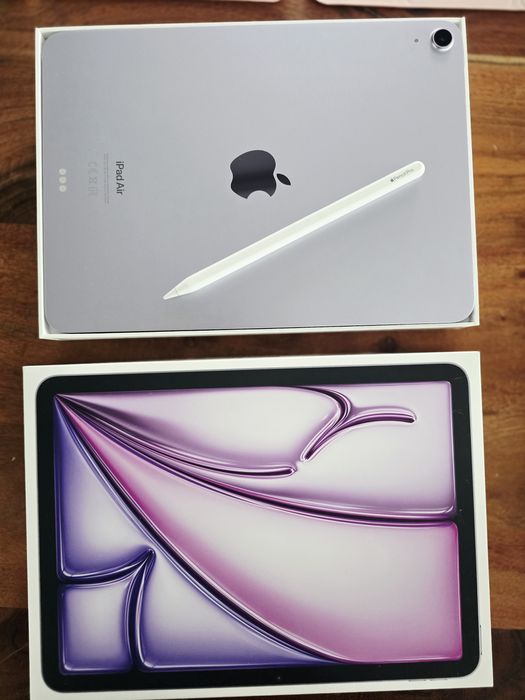 Apple ipad air 11-inch (M2) 256GB Purple + Pencil Pro + Husa