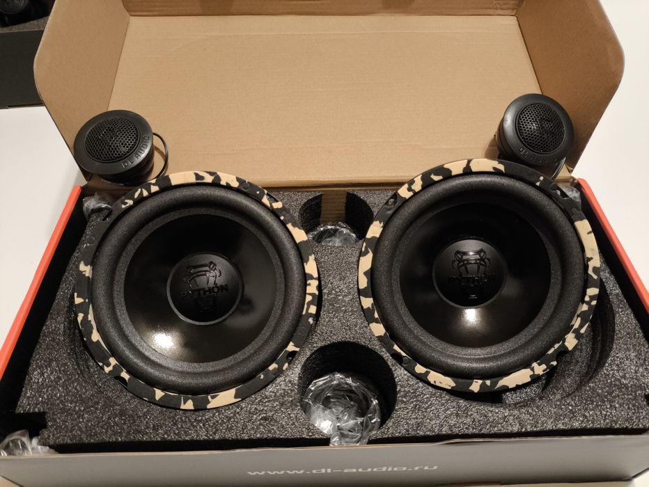 Акустика Dl Audio Python 165Comp и 165 Coax новые.