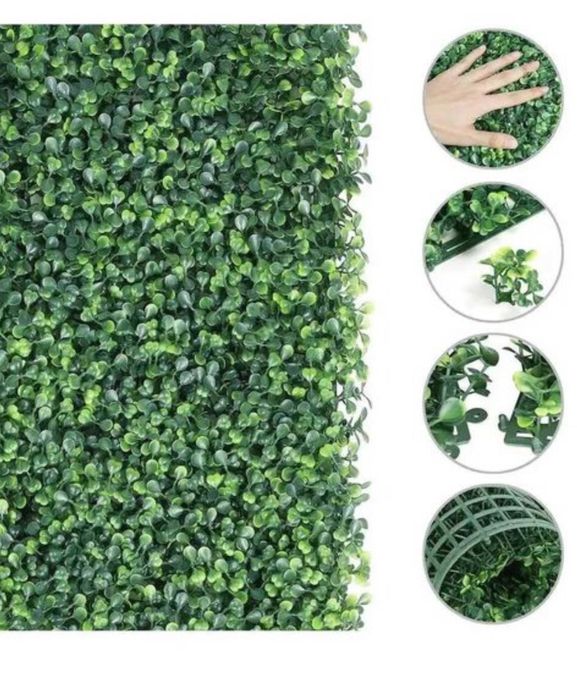 Panou Verdeata covor frunze decorativ verde 60 x 40 cm