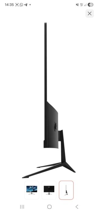 Монитор sanc 165герц