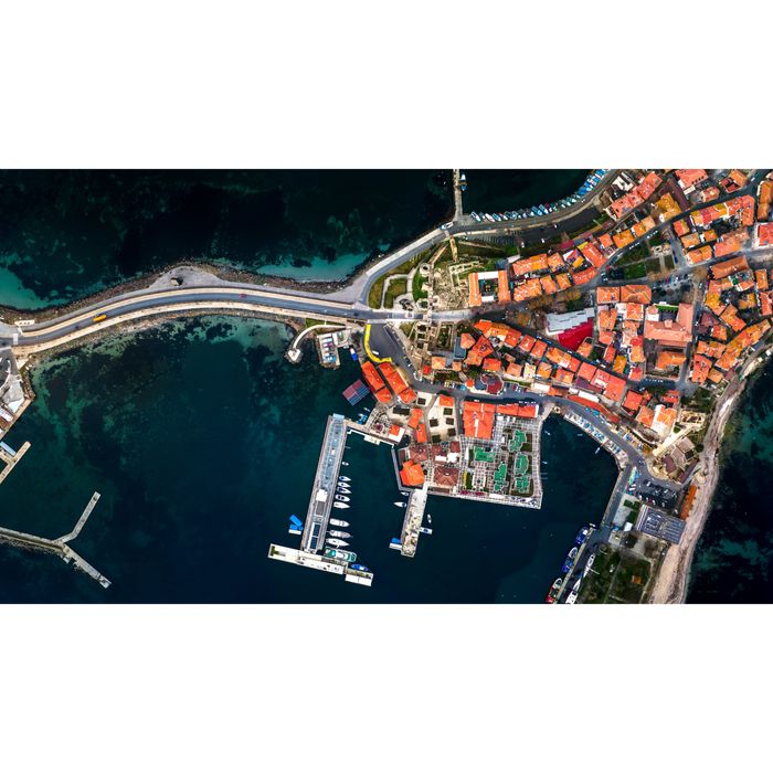 Въздушна дрон фотография