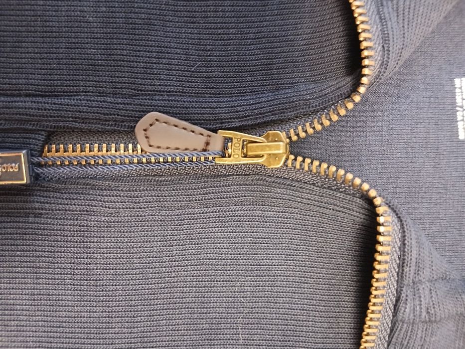 Quarter-Zip Polo Ralph Lauren Bleumarin