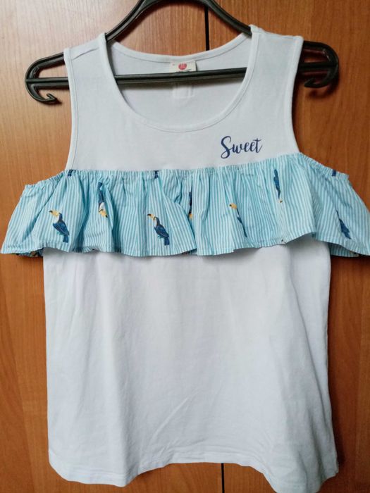 рубашки-футболки на девочку