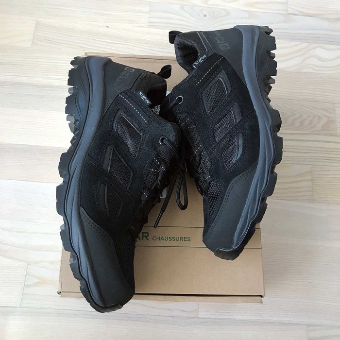 Нови мъжки черни туристически обувки Jack Wolfskin - № 41 (25.9 см)