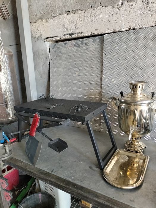 Продам Мангал Чемодан с Самоваром.