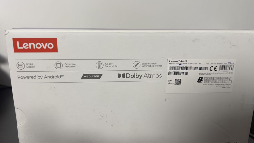 Lenovo Tab M11 + Tab Pen – Nouă, Sigilată