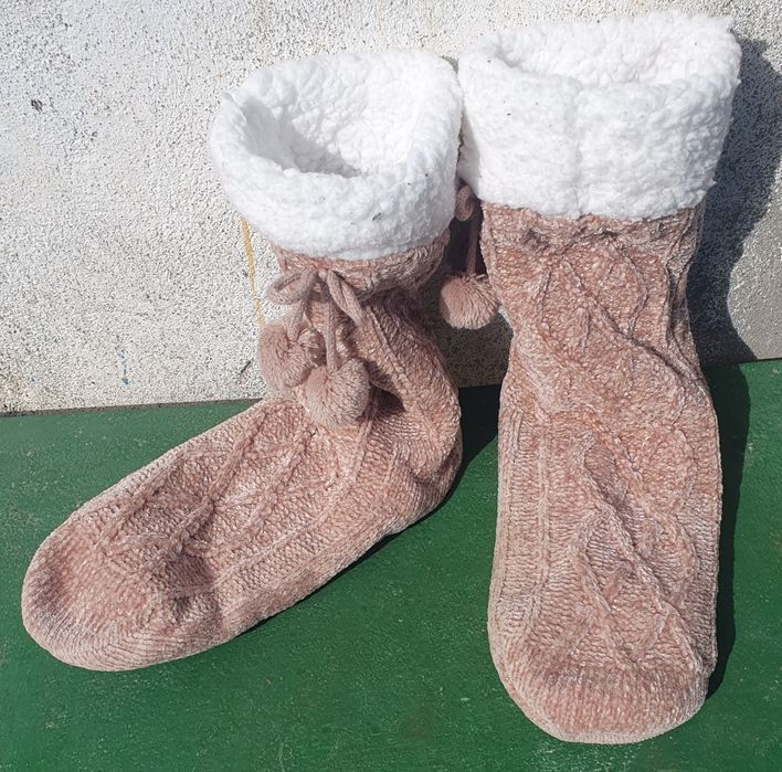 Ciorapi grosi antiderapanti/lana