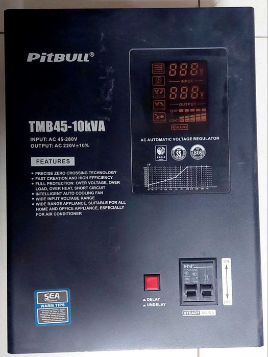 Стабилизатор "Pitbull" 10 кВ ТМВ45-10kva