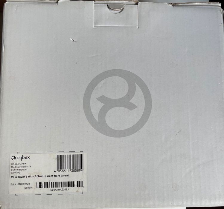 Покривало за дъжд за детска количка Сайбекс Балиос/Cybex Balios S,ново