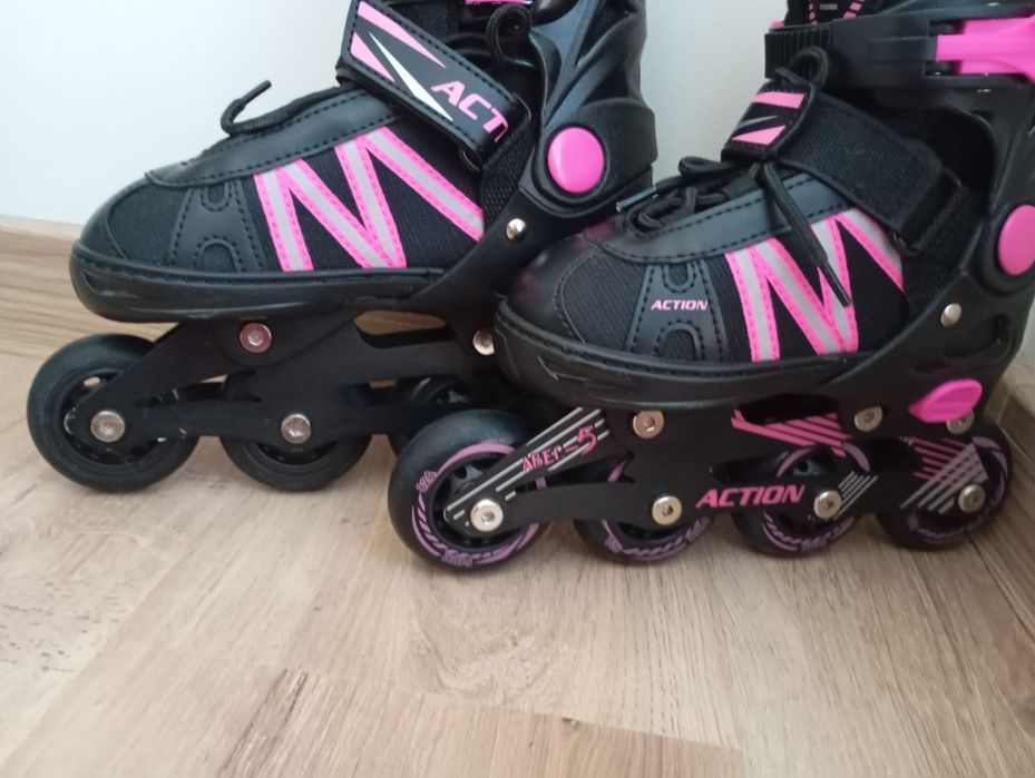 Детски регулируеми  ролери Action ABEC-5 – номер 29-32