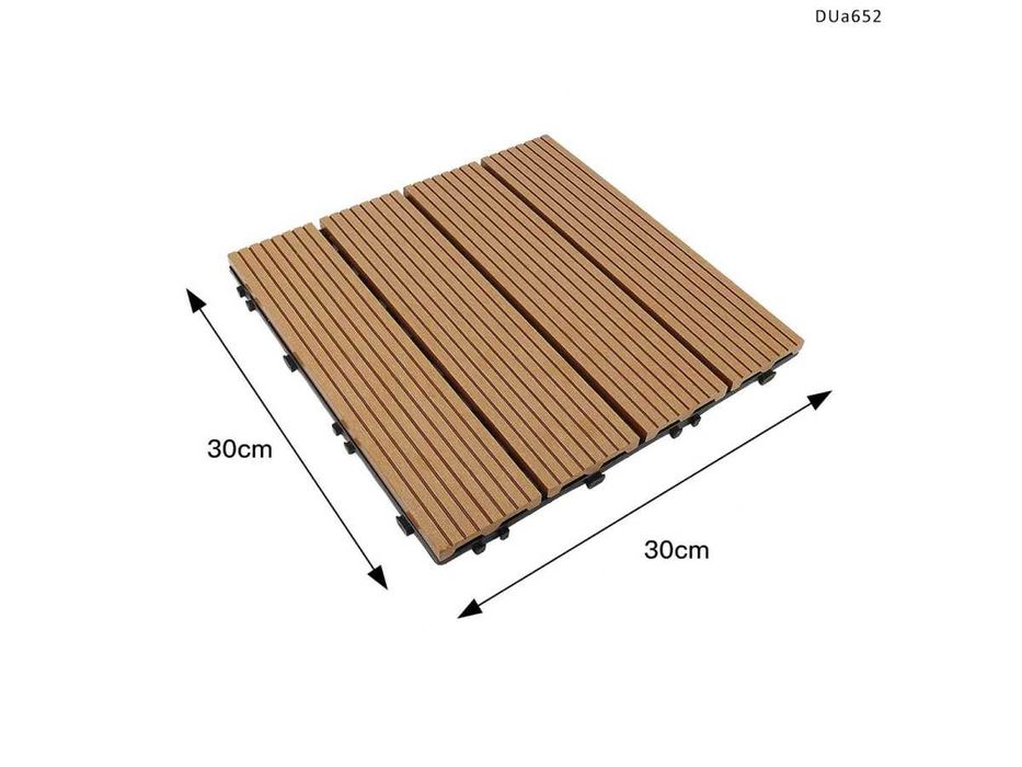 Pardoseală tip decking–ideală pentru curte, balcon și terasă. Modulara