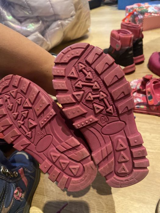 Зимни супер обувки за момиче, 24 номер JoJo Maman bebe