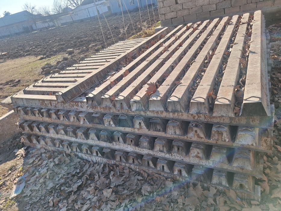 Qurilish uchun beton qoliplar, uzumzorlar uchun ustun quyish qoliplari