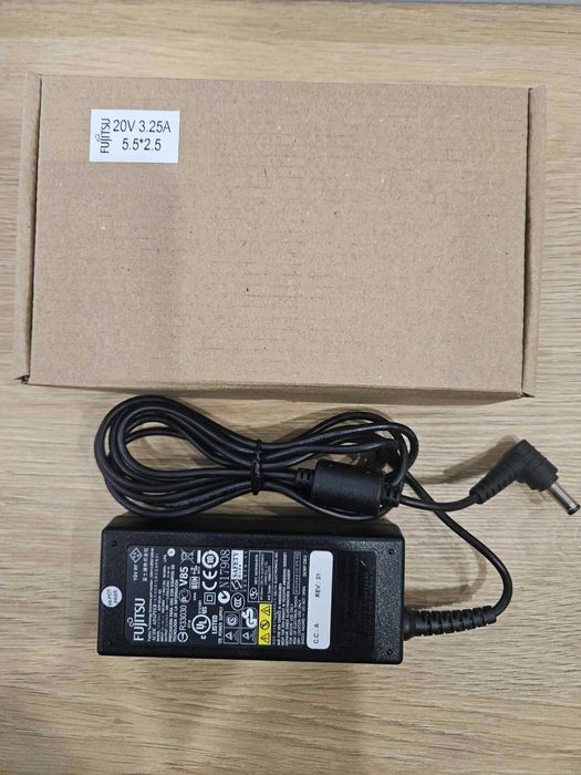 +Гаранция! НОВО! Зарядно захранване Адаптер Charger Fujitsu ADP-65JH